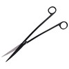 Innotech Aquarium Scissors 25 cm Aquarium Cleaning Wave Scissors Black