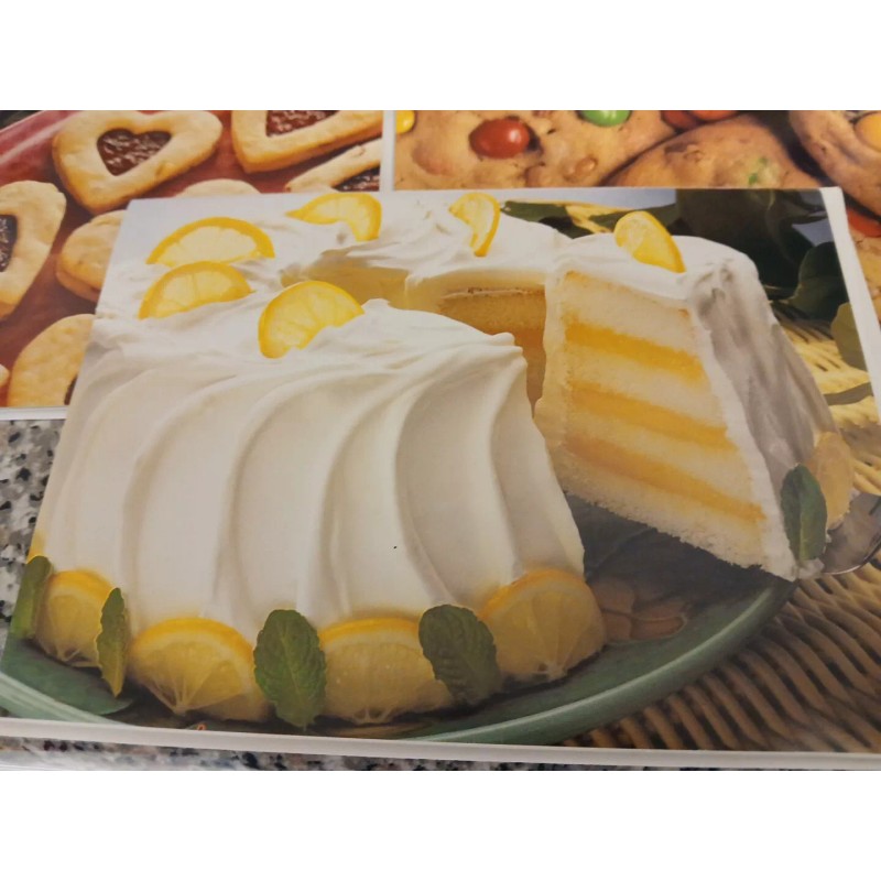 FIVE 1996 Pillsbury Dough Boy Pop-Up Recipe Greeting Cards Creative