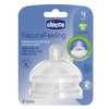 Chicco Ajustables, Natural Feeling Set De 2 Tetinas Para Bebés