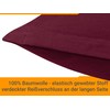 Npluseins 1331.1812 Cotton Pillowcases, Jersey, Various Colours, Pack of 2