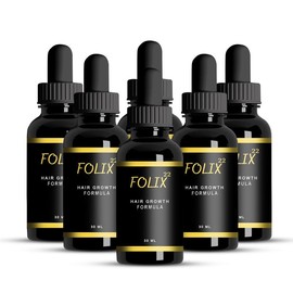 Folix22 Hair Growth Serum for Thinning Hair Loss miracle oil - Quantity: 5-Month Supply +1 For Free