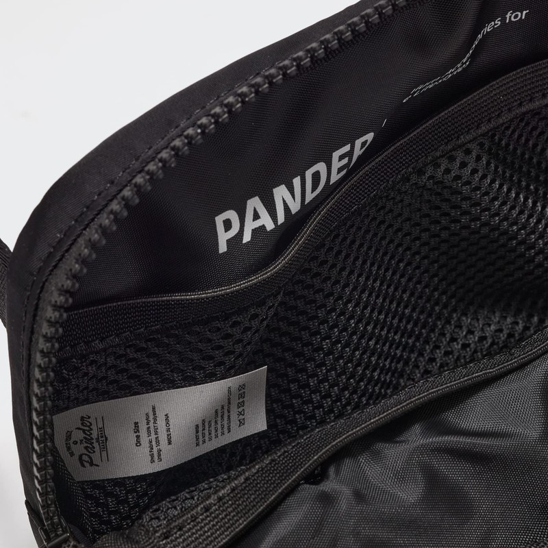 Pander Double Zipper Fanny Pack Nylon Everywhere Belt Bag, Fashion