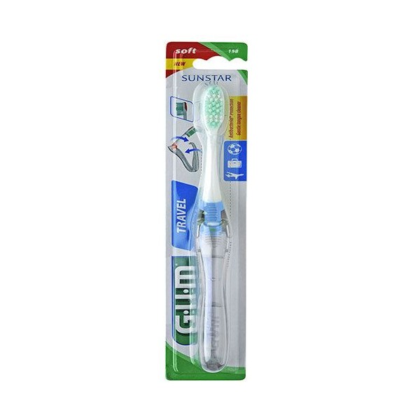 Gum Travel Toothbrush Soft 158 1 Item