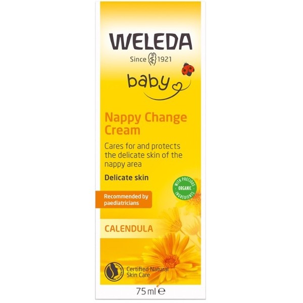 Weleda Baby Nappy Change Cream - Calendula 75ml - Expiry 03/25