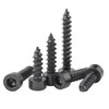 Qrity Pack of 20 Cylindrical Screws with Hexagon Socket, M4