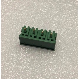 Augat/Tyco Electronics Terminal Block Header 4 Position Male 5.08mm Vertical Through Hole Connector - 1