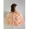 Jmisa 24" Umbrella Porcelain Dolls Quince Anos Peach