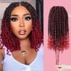 8 Inch Spring Twist Crochet Hair for Black Women -