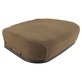 Seat Cushion Compatible With/Replacement For Mechanical Suspension Fabric Brown John Deere 7200 4430 8430 4040 4755 4030 4055 4440 4850 4955 2355 4455 4840 7720 6600 4250 4650 6620 7700 2350 2750