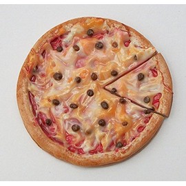 Jessieraye 1:12 Scale Pizza Hamburger and Cheddar Party Dinner Dollhouse Miniature Doll Food Fairy Garden