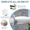 Exablo Mini Split Line Set Cover Wall Sleeve Kit -