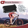 HEROFFIX 36 Set 12G Bicycle Spokes 85mm Bike Wheel Spokes