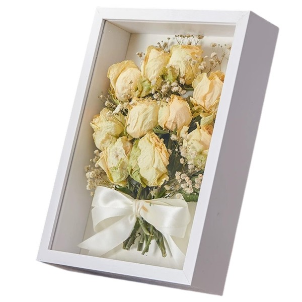 SUQ 3D Shadow Box, Flower Shadow Box Display Case, Deep