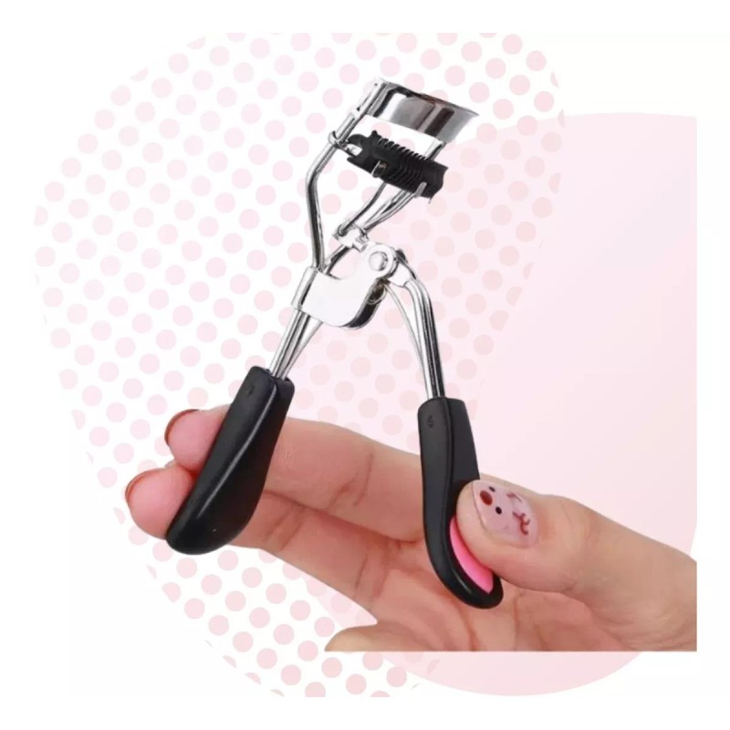 Rizador de pestañas Enchinador Rizador De Pestañas Con Cepillo Separador