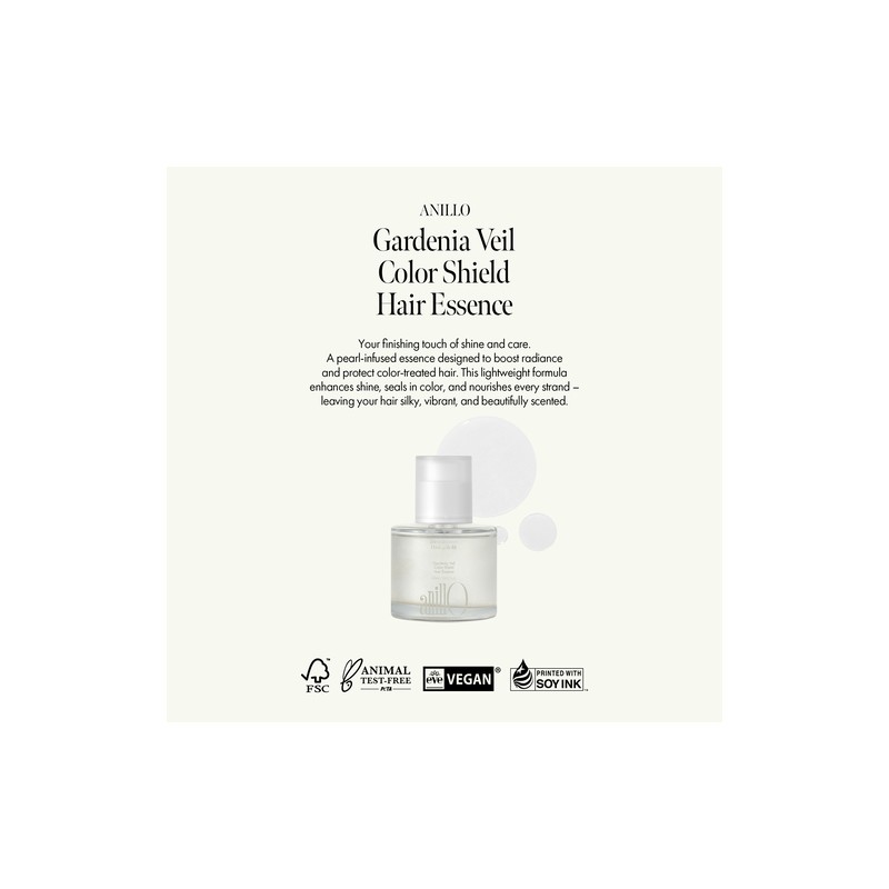 anillo [anillo]Gardenia Veil Color Shield Hair Essence 50ml