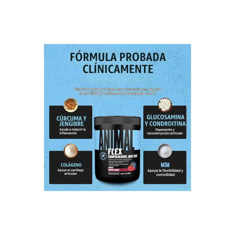 Animal Flex Powder – All-in-one Complete Joint Support Supplement –