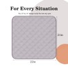 RIQINXIN Washable Incontinence Chair Pad 3pcs Non-Slip Waterproof Seat Protector