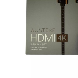 Austere III HDMI 4K Cable Woven Armor 1.5 Meter 4.9 Feet New in Box