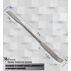 A2Z-DE007 Stainless Steel Double Ended Micro Lab Spatula Sampler, Square