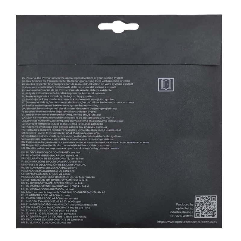 Format 7640127611845 – Front Washer Optrel P550 Set of 5