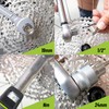 MSZweirad Shimano Cassette CS-HG31 8-Speed Wear Set + Matching Chain