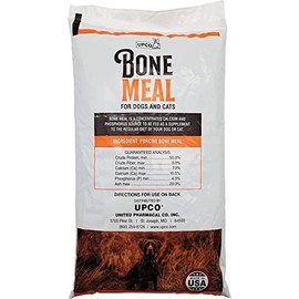 UPCO Bone Meal Supplement for Dogs and Cats (1Lb Bag)