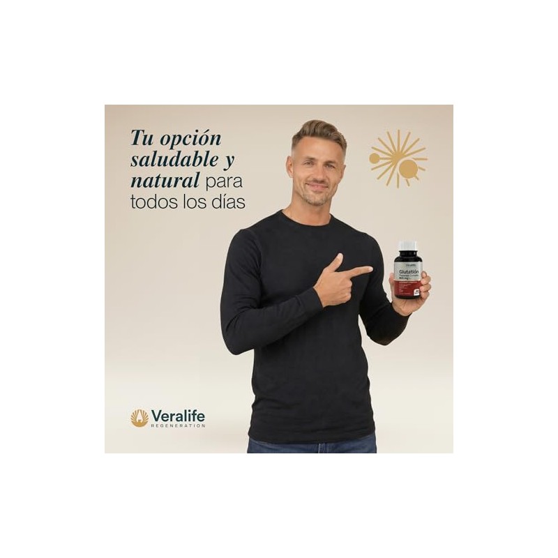 Veralife Suplemento Alimenticio Cisteina Vitamina Zinc Selenio Capsulas 800gr Nutricional
