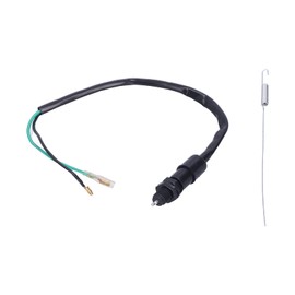 Motorcycle Rear Stop Light Switch Brake Light Switch With Spring Stop Light Switch Stainless Steel PVC For Classic Super Pit Dirt Quad