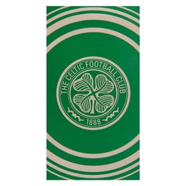 Premier Life Celtic FC TOWEL PULSE - 55in x 28in - Football Gift, Green, L