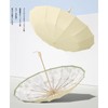 "Big Size, 16 Ribs" Folding Umbrella, Old-fashioned Parasol, Women's, For