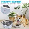 UPSKY - tazón de agua para perros de 70 onzas,