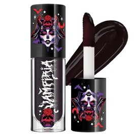 Malagna Cosmetics Tinta de labios vegana oscura (Nosferatu) | Larga duración, Efecto brillante a mate