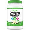 Orgain Organic Plant Based Protein Powder, Vanilla Bean, 2.74 lb