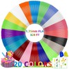 GEEETECH 3D Pen Filament Refills 20 Colors Total 328 Feet
