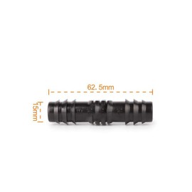 tooloflife 20 x1/2 Inch Garden Barbed Connector Plastic Drip Irrigation Hose Connector 15mm