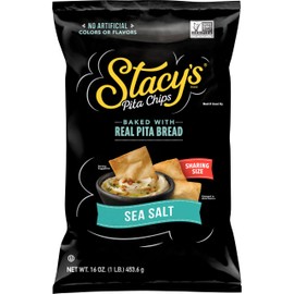 Stacys Snacks, Chips Pita Simply Naked, 16 Ounce