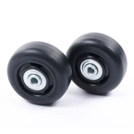 Pelican 2 Original Pelican Air Case black replacement wheels. Made by Pelican