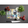 Caroline's Treasures DAC6179LCB Affenpinscher The Chef Glass Cutting Board Decorative