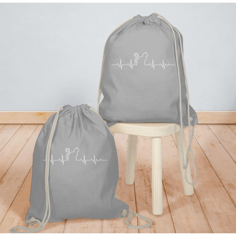 Shirtracer - Gym Bag Backpack - Cat Owner Gift -