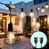 30FT Patio String Lights for Outside, 13+1 LED Waterproof Bulbs