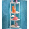 Betterware Repisa Esquinero para Baño Color Blanco De 4 Niveles