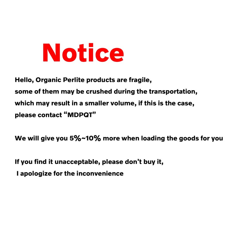 20 QT Professional Grade Horticultural Organic Perlite (20 QT, Perlite)