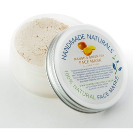 Handmade Naturals Face Mask, Mango/Green Tea, Beige, 40 g
