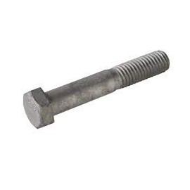 3/8"-16 x 9" Hot Dipped Galvanized Hex Bolt, Grade A, Partial Thread, Quantity 25 - by Fastener Depot, LLC