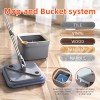 Unbranded Clean&Dirty Separation 360 Spin Mop Bucket Set Wringer Mop