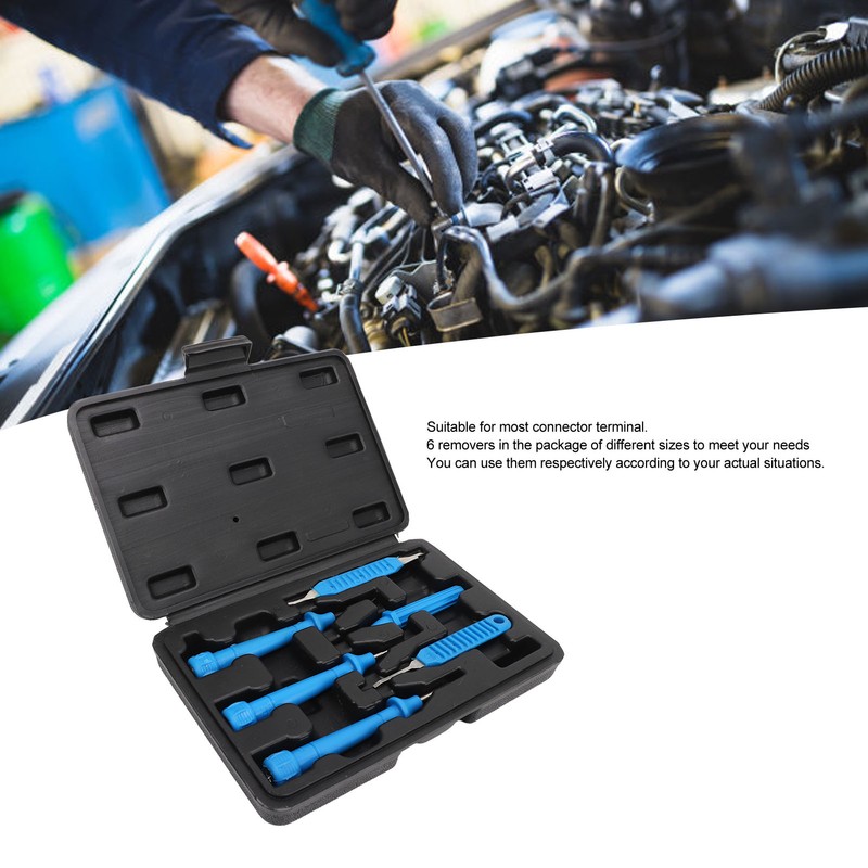 6Pcs Terminal Release Kit Universal Damage Free Operation Lightweight Terminal