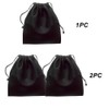 PU Leather Headphone Storage Bag, Waterproof Headphone Protection Pouch with