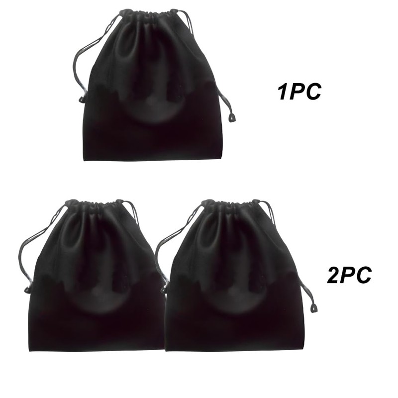 PU Leather Headphone Storage Bag, Waterproof Headphone Protection Pouch with