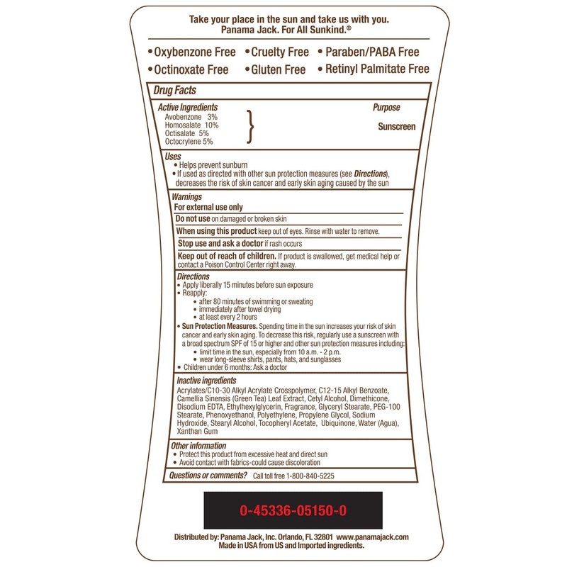 Panama Jack Panama Jack Sunscreen Lotion Multi-Packs (Pack of 1,