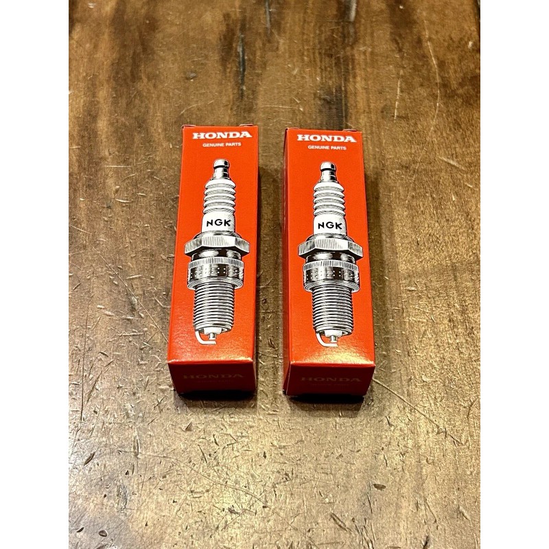 Honda NEW Genuine HONDA Spark Plug ZFR5F (2-Pack) EB10000 GX630